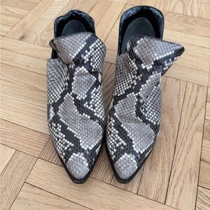 Marc Fisher Snakeskin booties